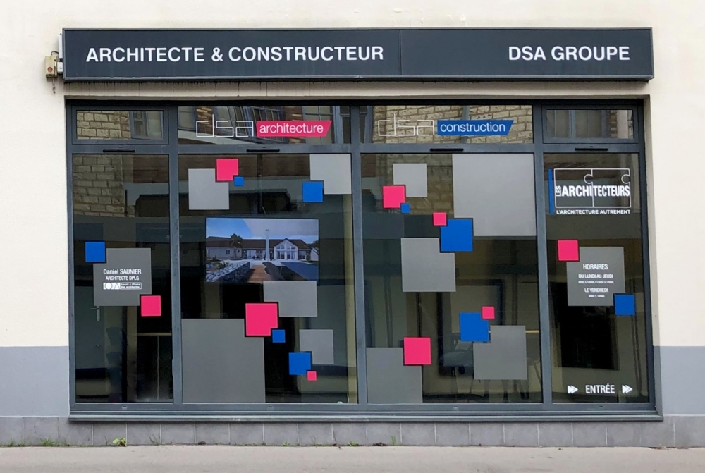 Façade agence DSA Chalon